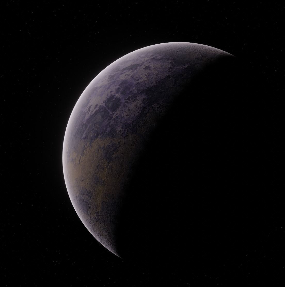 Planet Space Ready to game Low-poly 3D model_31