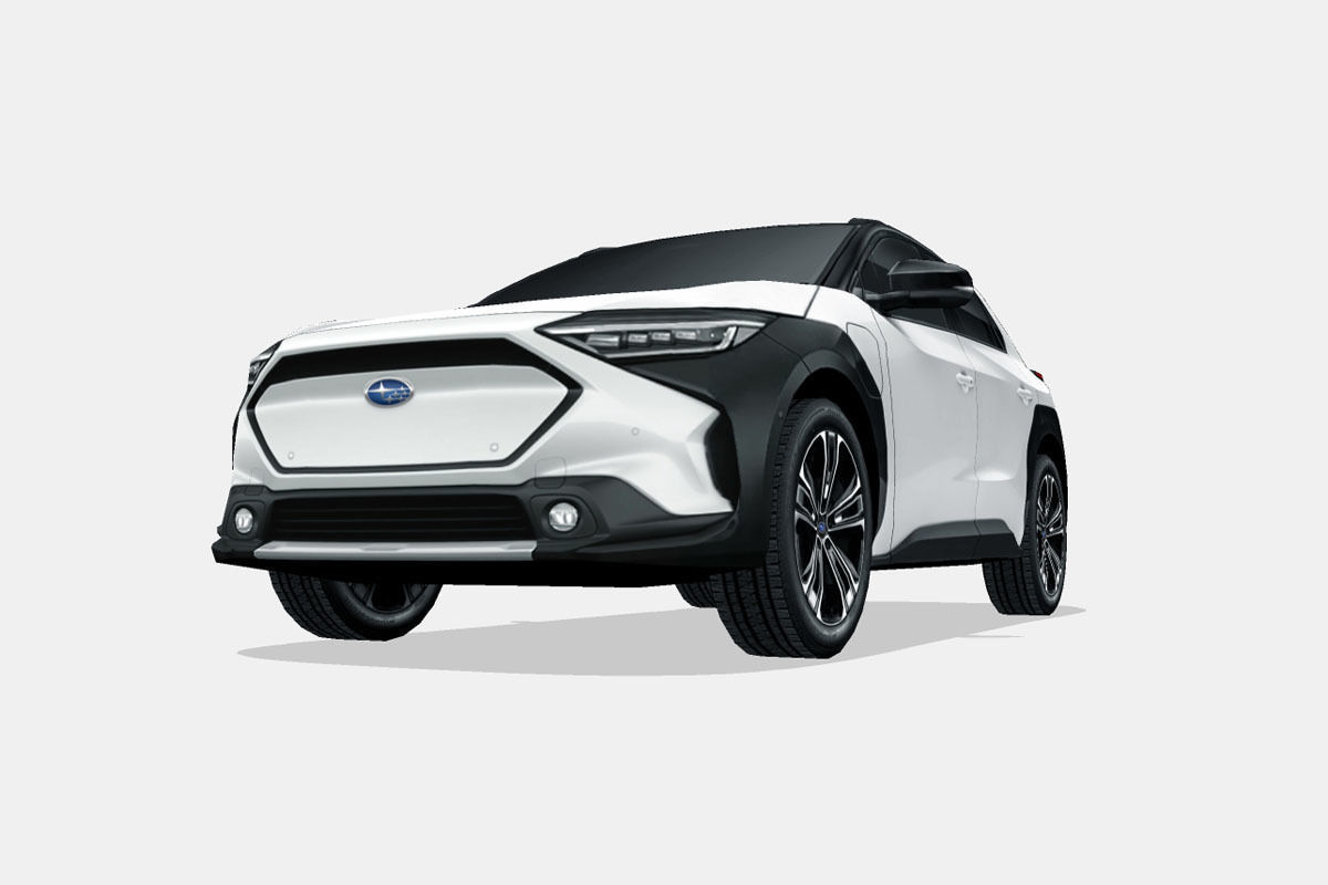 Subaru Solterra 2023 Low-poly 3D model_4
