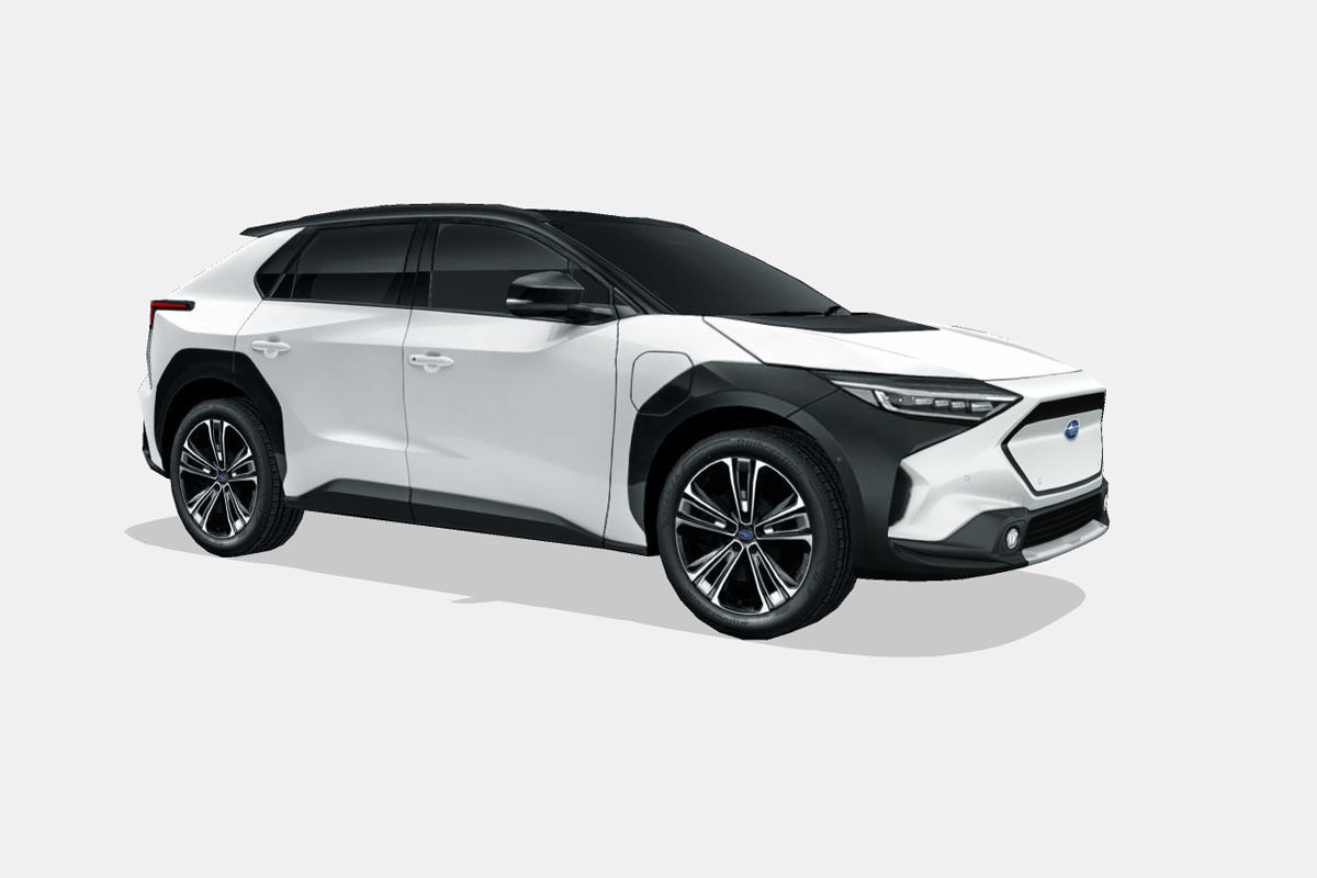 Subaru Solterra 2023 Low-poly 3D model_15