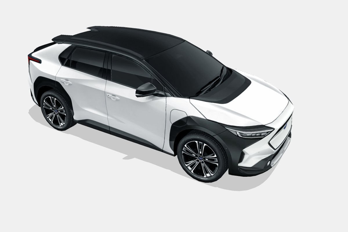 Subaru Solterra 2023 Low-poly 3D model_14