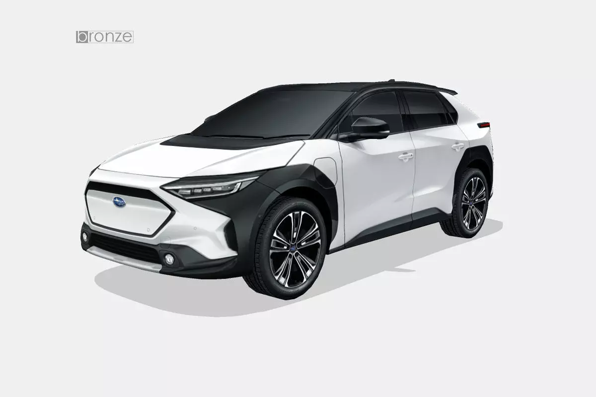 Subaru Solterra 2023 Low-poly 3D model_0