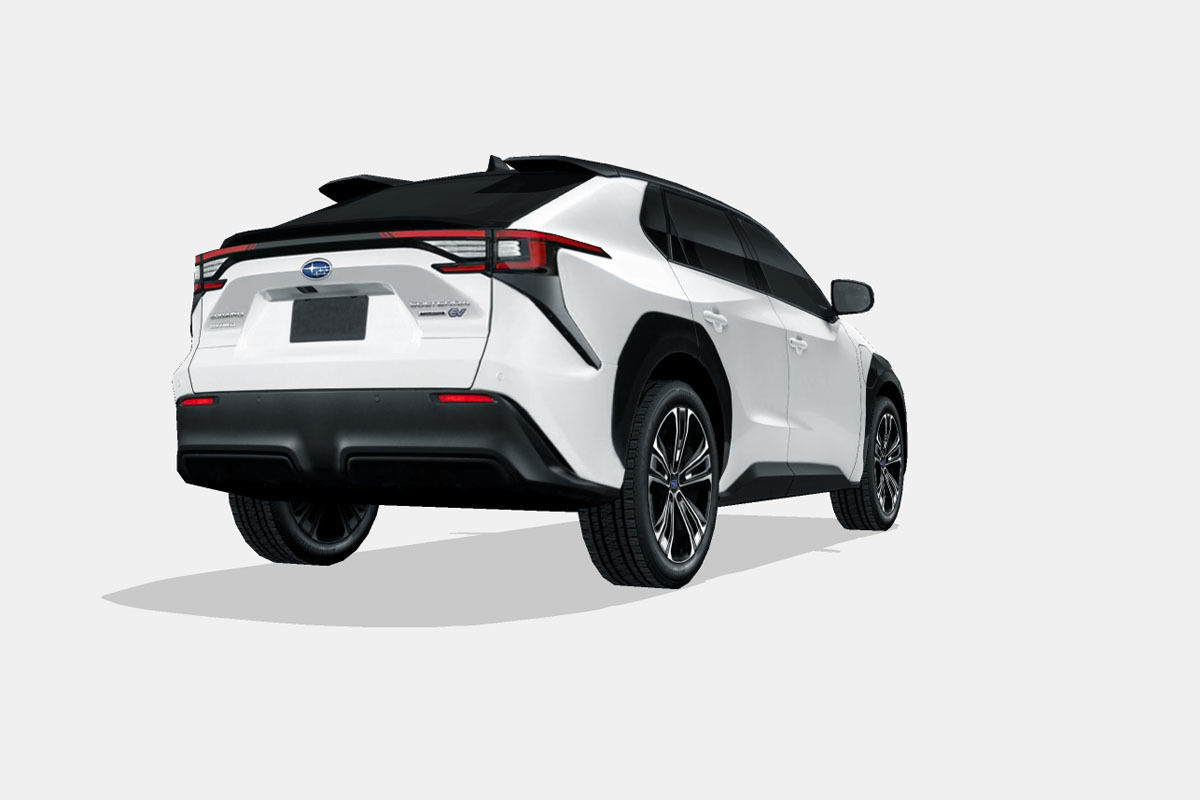 Subaru Solterra 2023 Low-poly 3D model_11