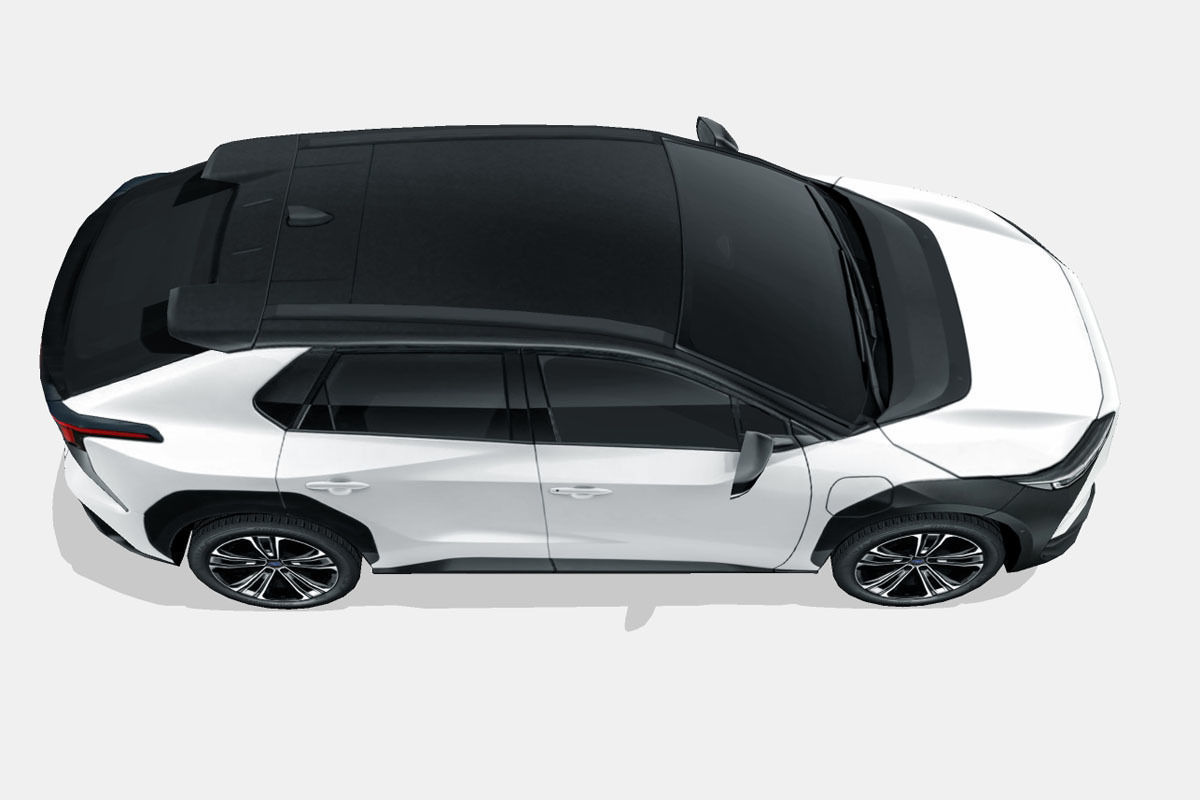 Subaru Solterra 2023 Low-poly 3D model_13