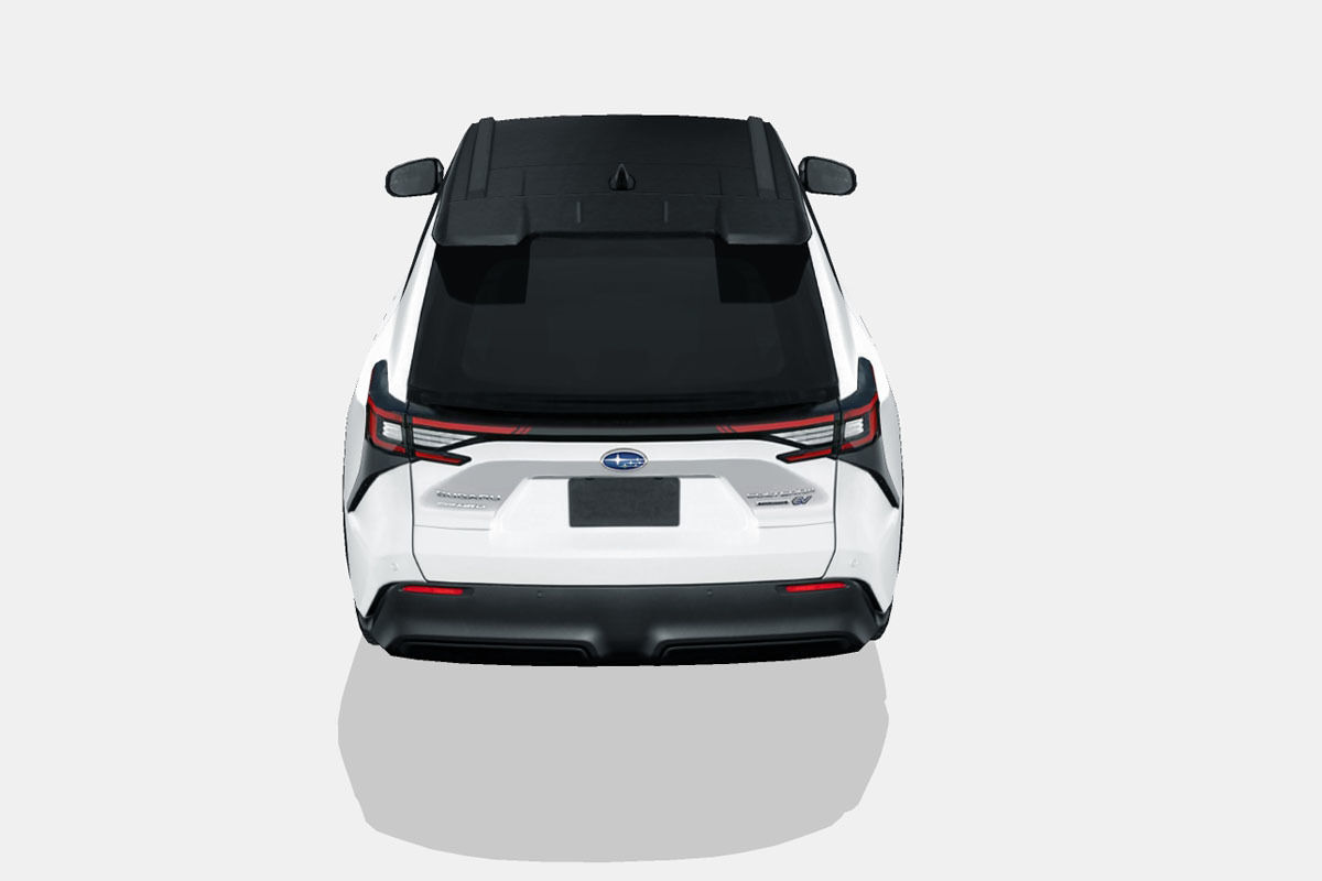 Subaru Solterra 2023 Low-poly 3D model_9