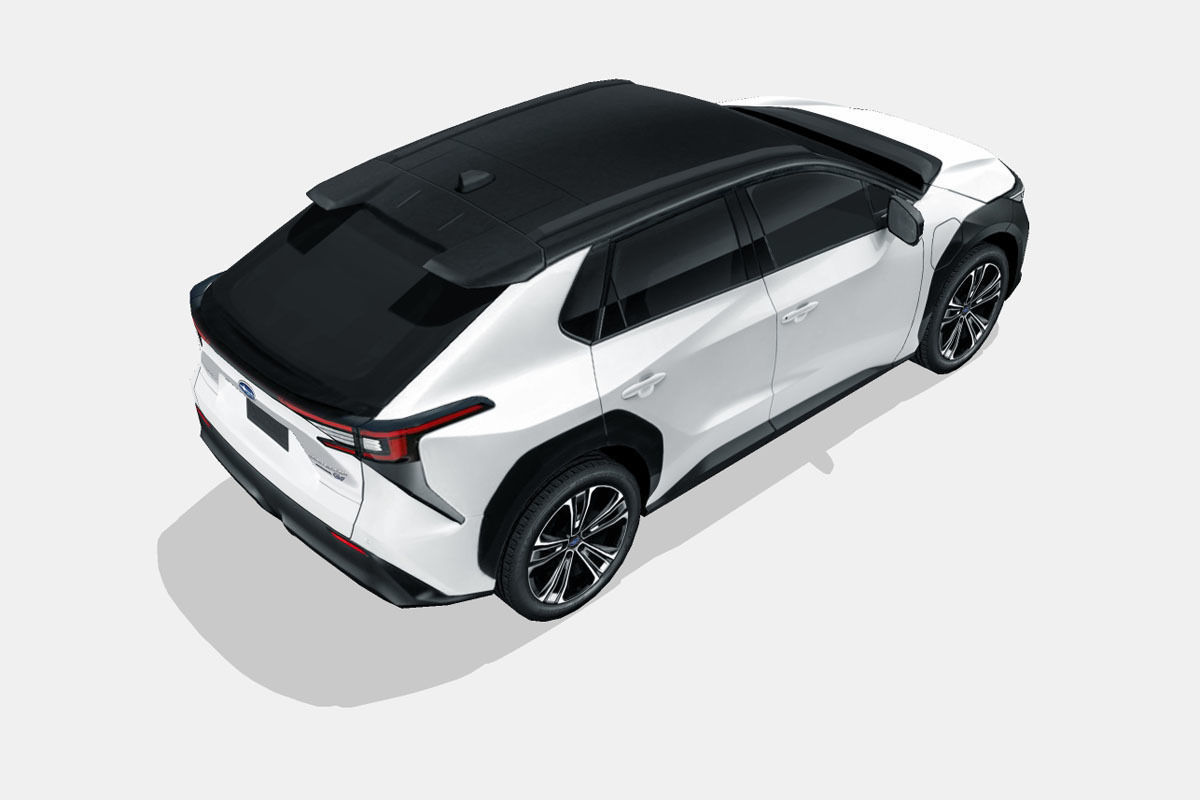 Subaru Solterra 2023 Low-poly 3D model_12