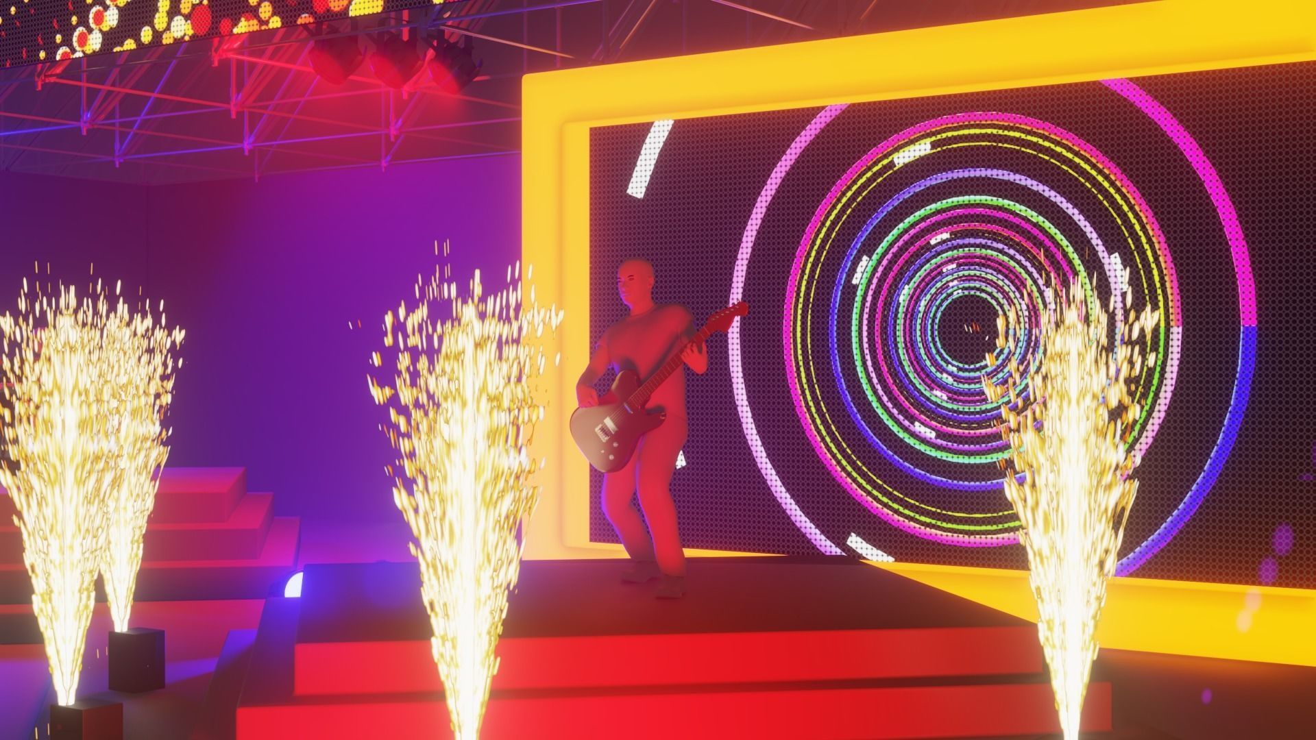ARENA ANIMATED CONCERT SHOW 3D model_6