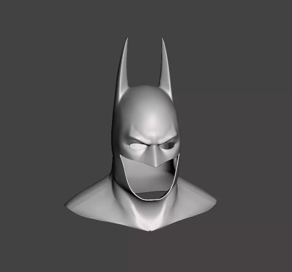 Batman Cowl 3D STL 3d printing ready Model 3D print model_0