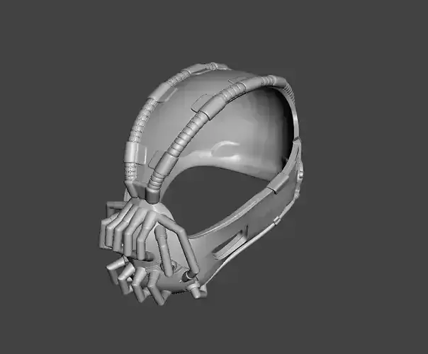 Bane Mask 3D STL Model For 3d Printing 3D print model