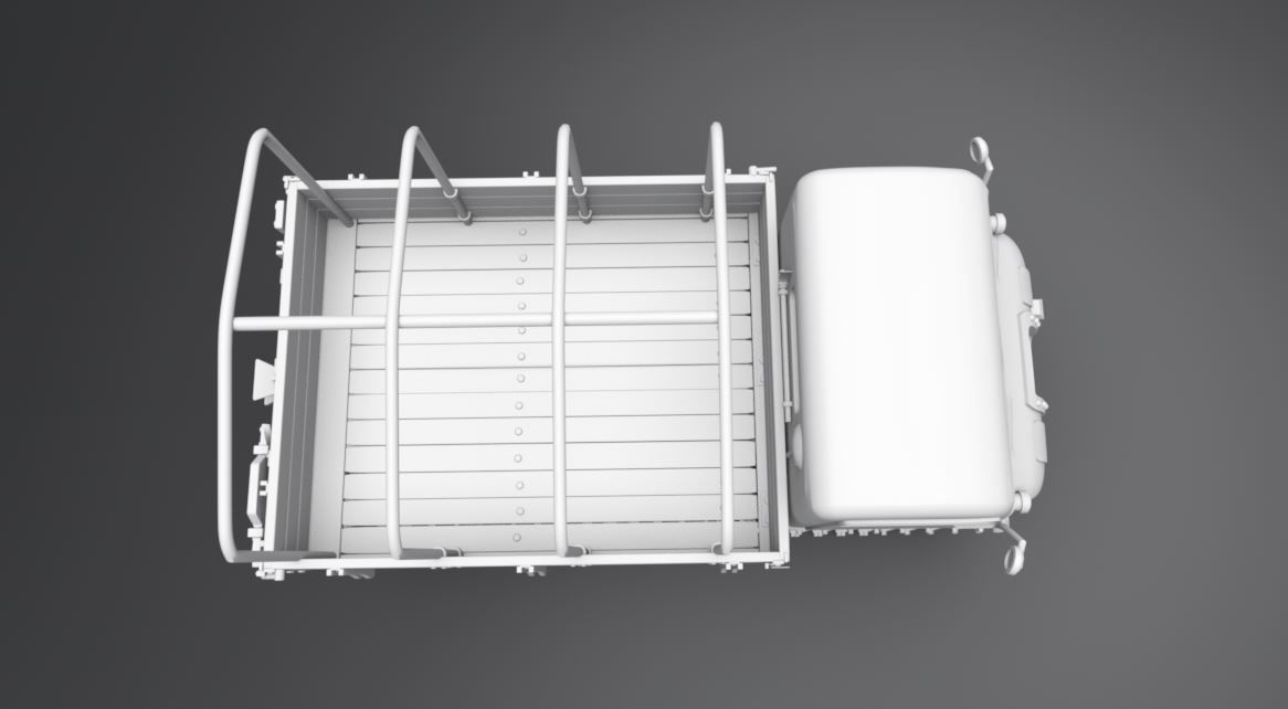 Raupenschlepper Ost Scale model  3D print model_3