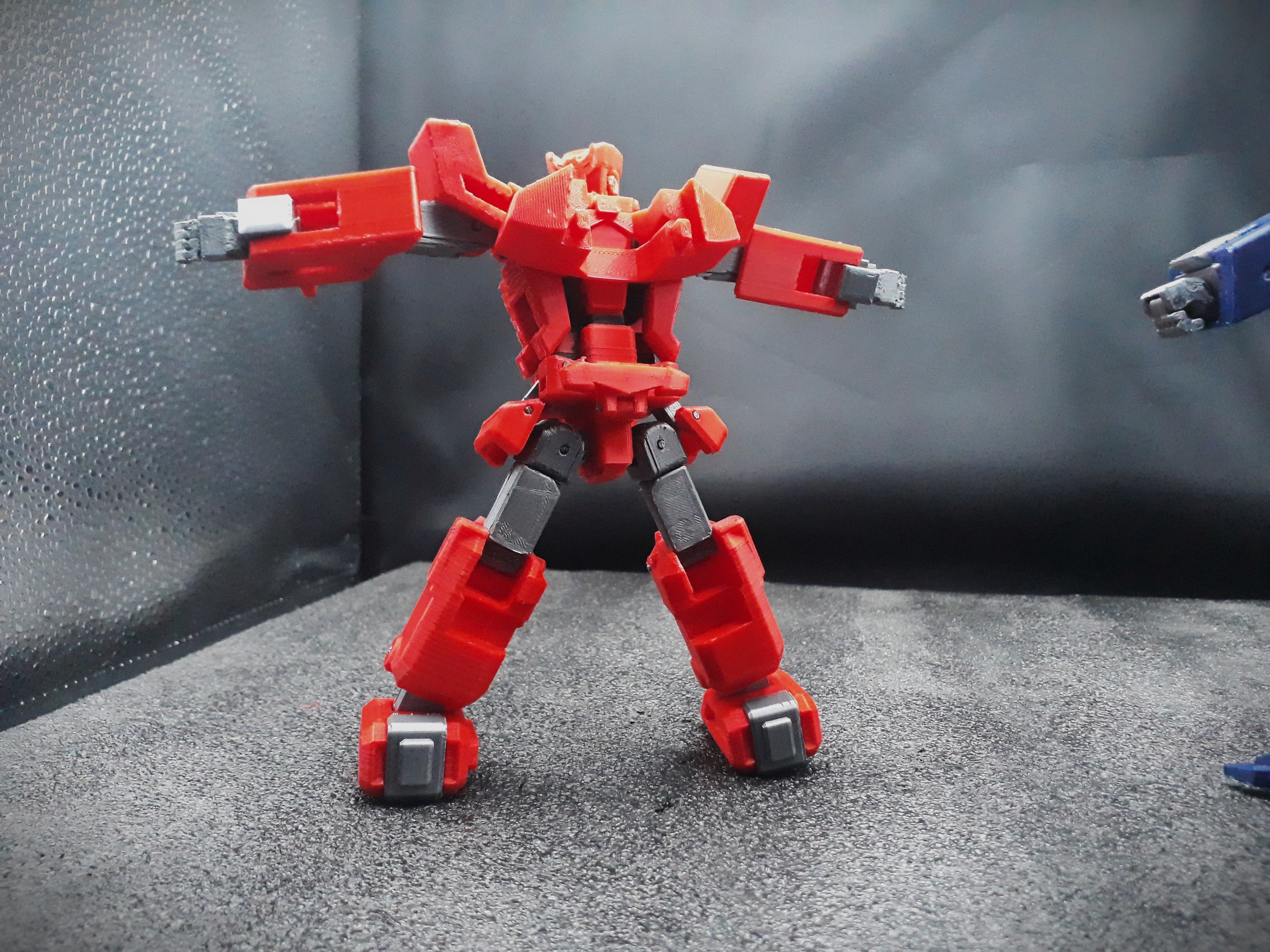 Autobot Transformable Phone Holder 3D print model_7