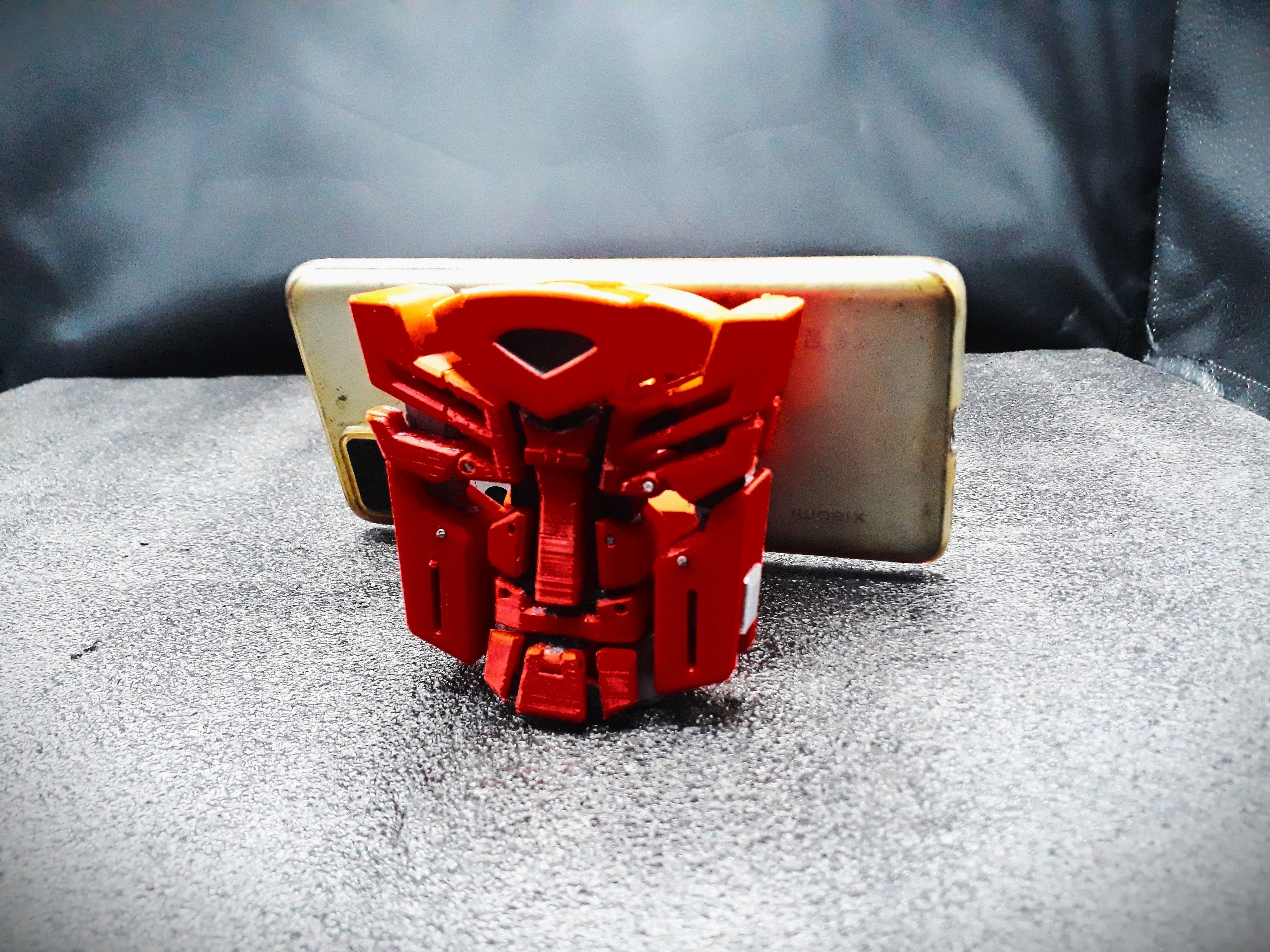 Autobot Transformable Phone Holder 3D print model_2