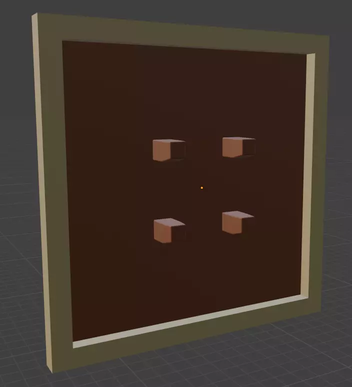 Minecraft Item Frame for Mob Heads Free 3D print model
