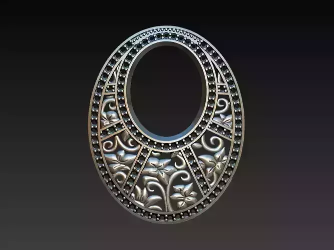 Floral Earrings or Pendant 