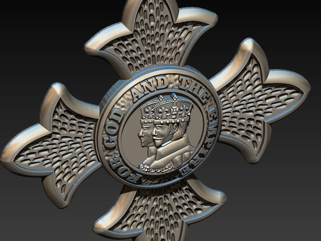 Order of the British Empire 3D print model_11