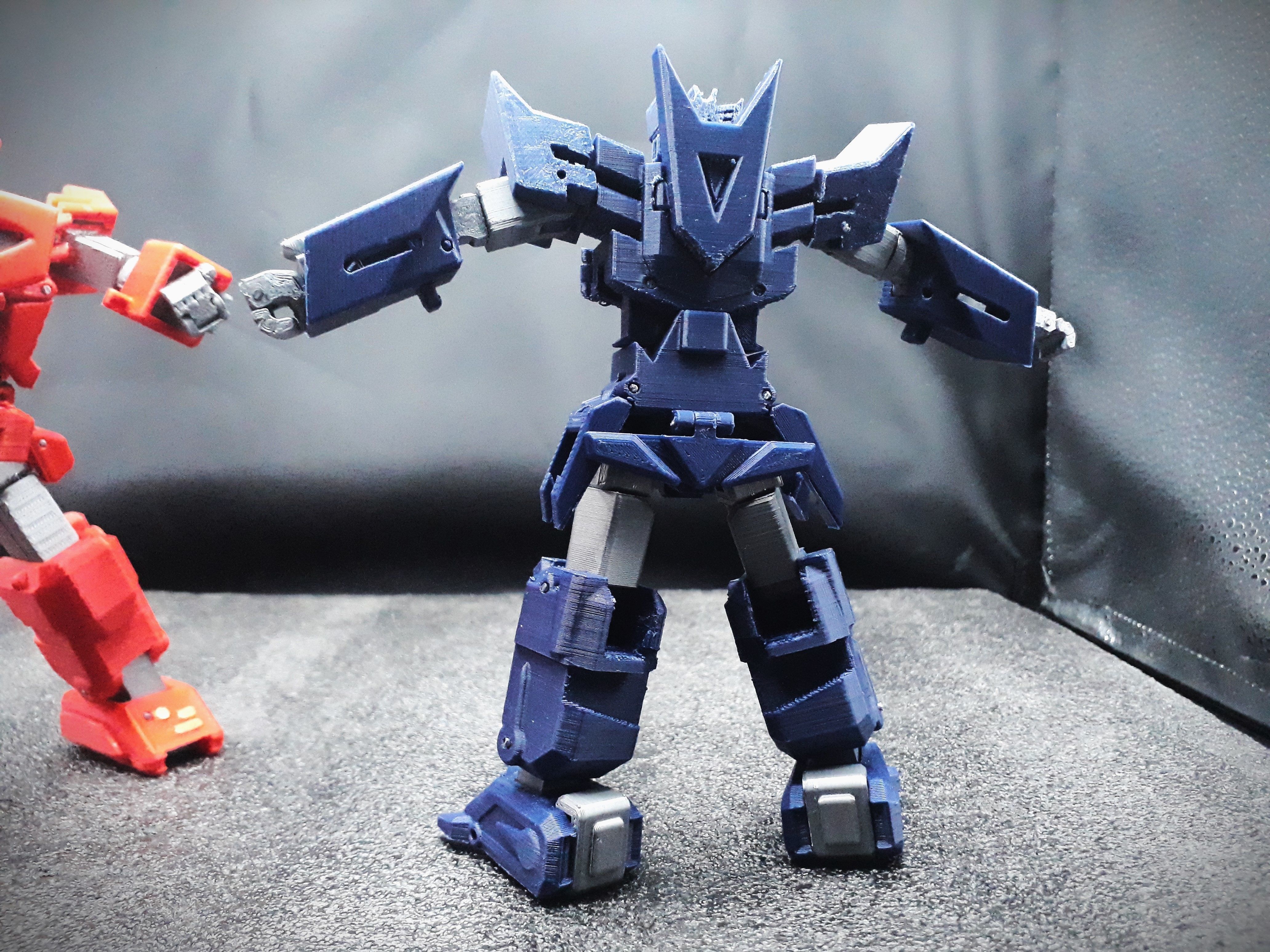 Decepticon Transformable Phone Holder 3D print model_6