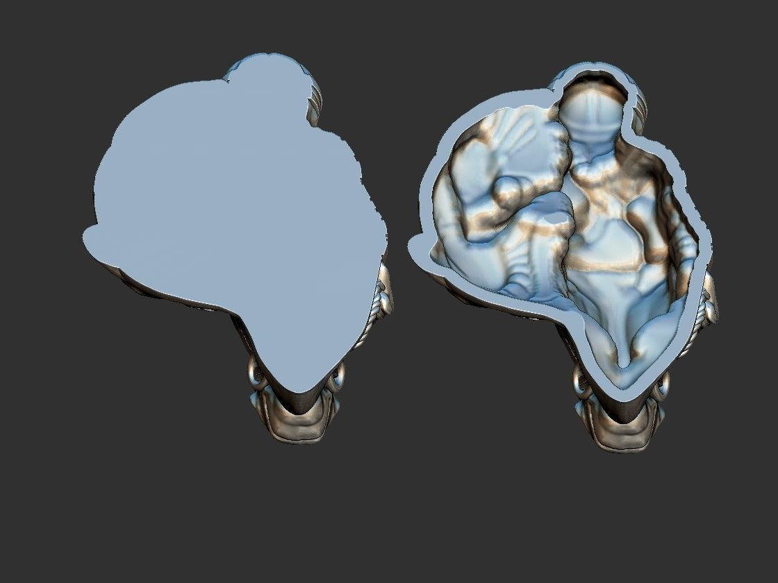 Race Horse With Jockey Front 3D print model_4