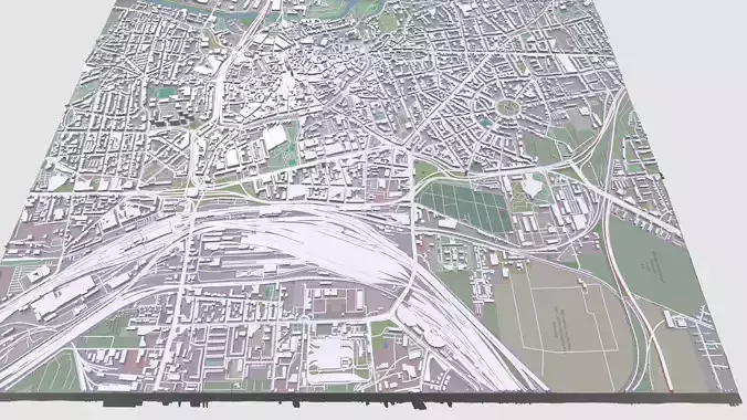 Cityscape Halle Germany