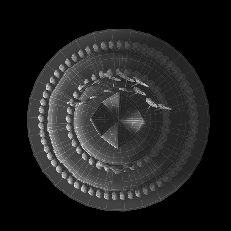 3D Models Birthday Cake 3D model_9