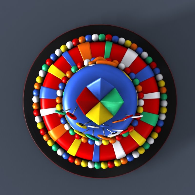 3D Models Birthday Cake 3D model_4