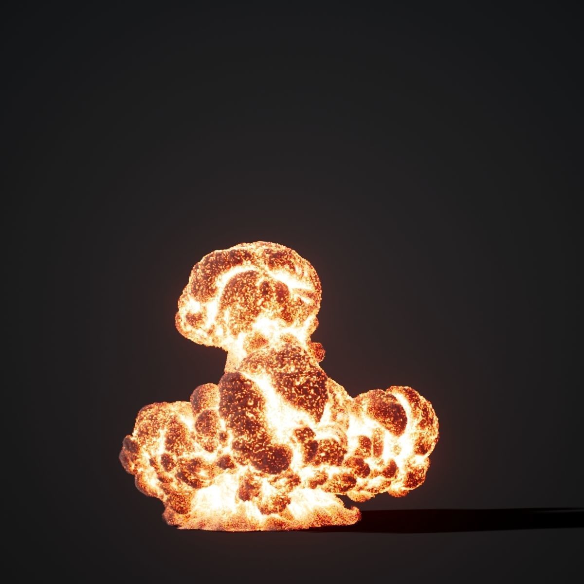Animated Gasoline Explosion 7 3D model_6