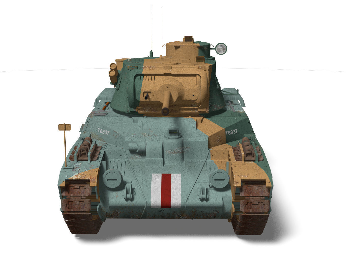 Mark II Matilda II Mk III IV 3D model_6