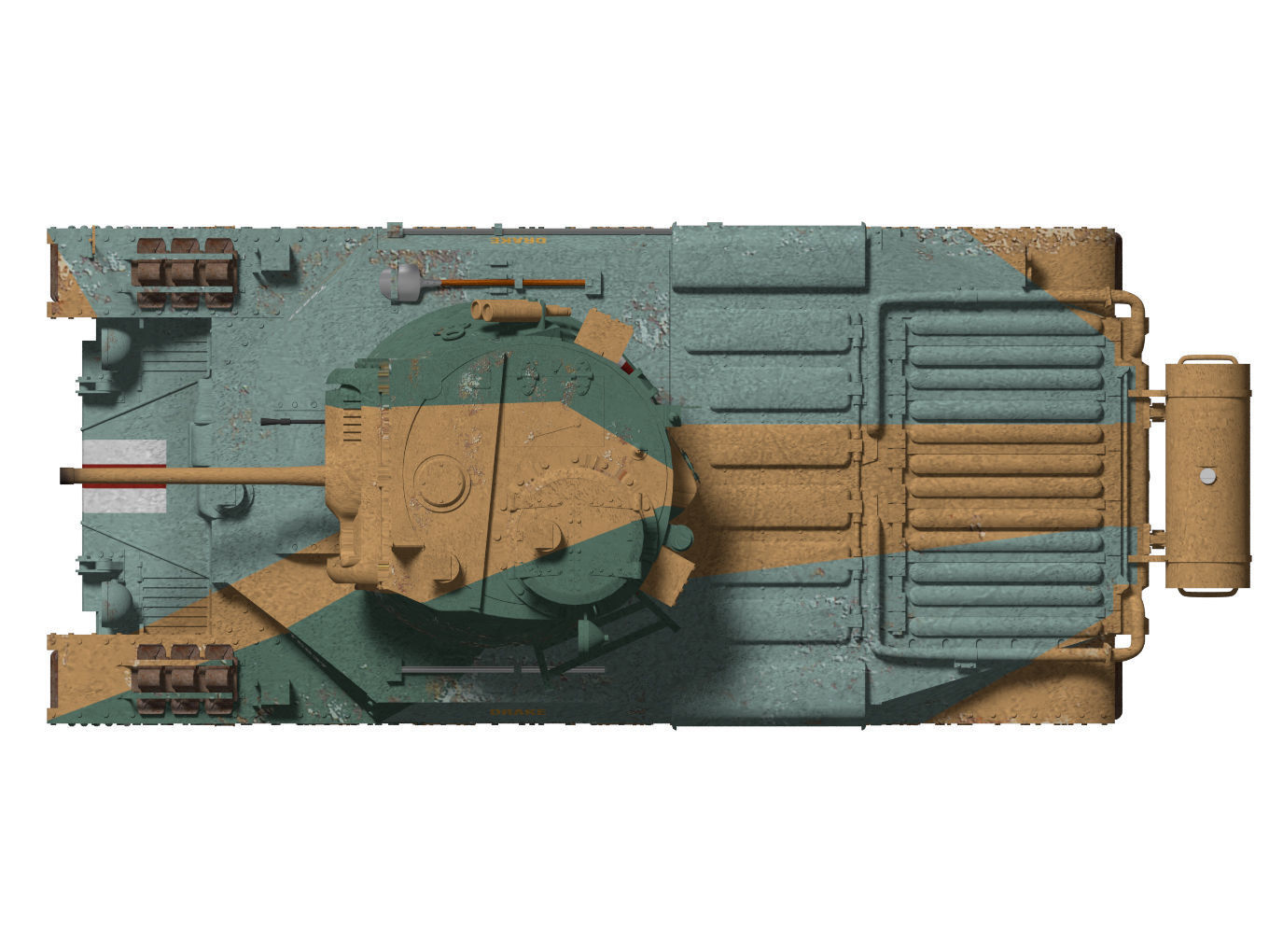 Mark II Matilda II Mk III IV 3D model_10