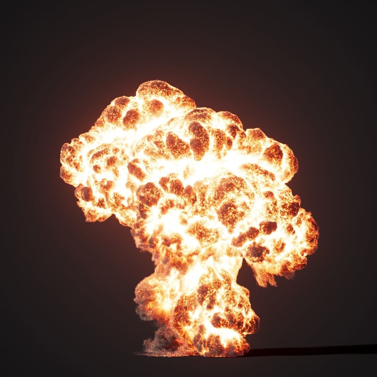 Animated Gasoline Explosion 6 3D model_8
