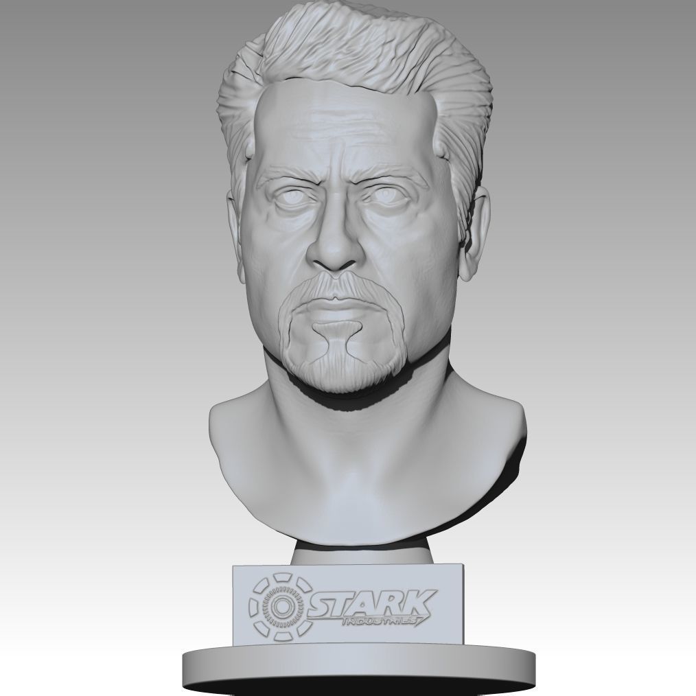 Tony Stark - Robert Downey Jr 3D print model_6