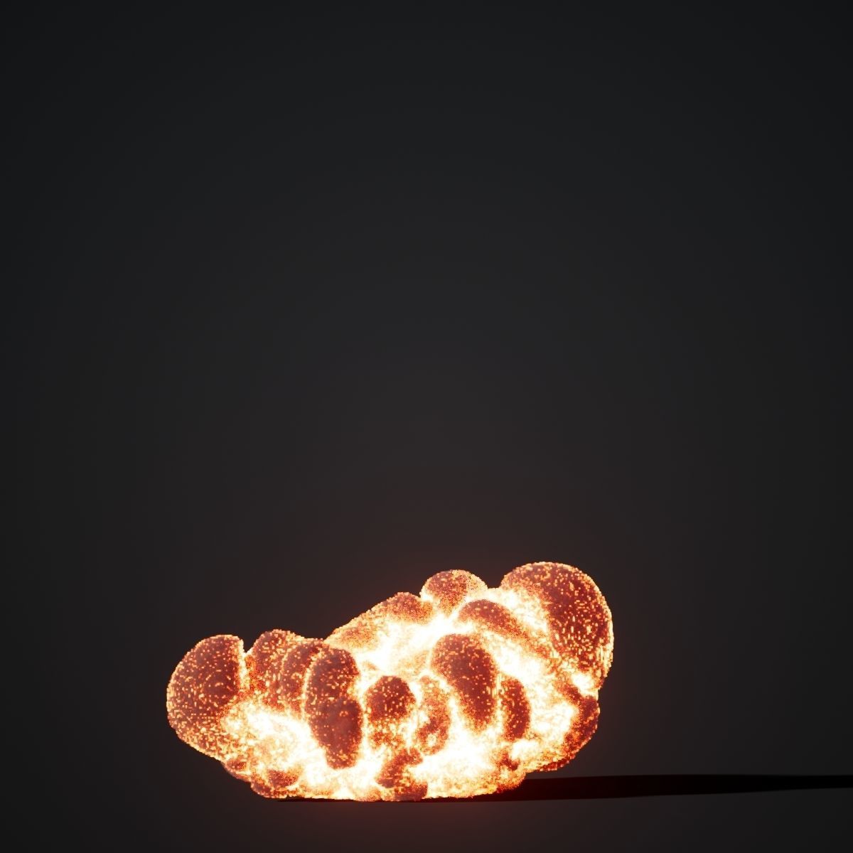 Animated Gasoline Explosion 5 3D model_5
