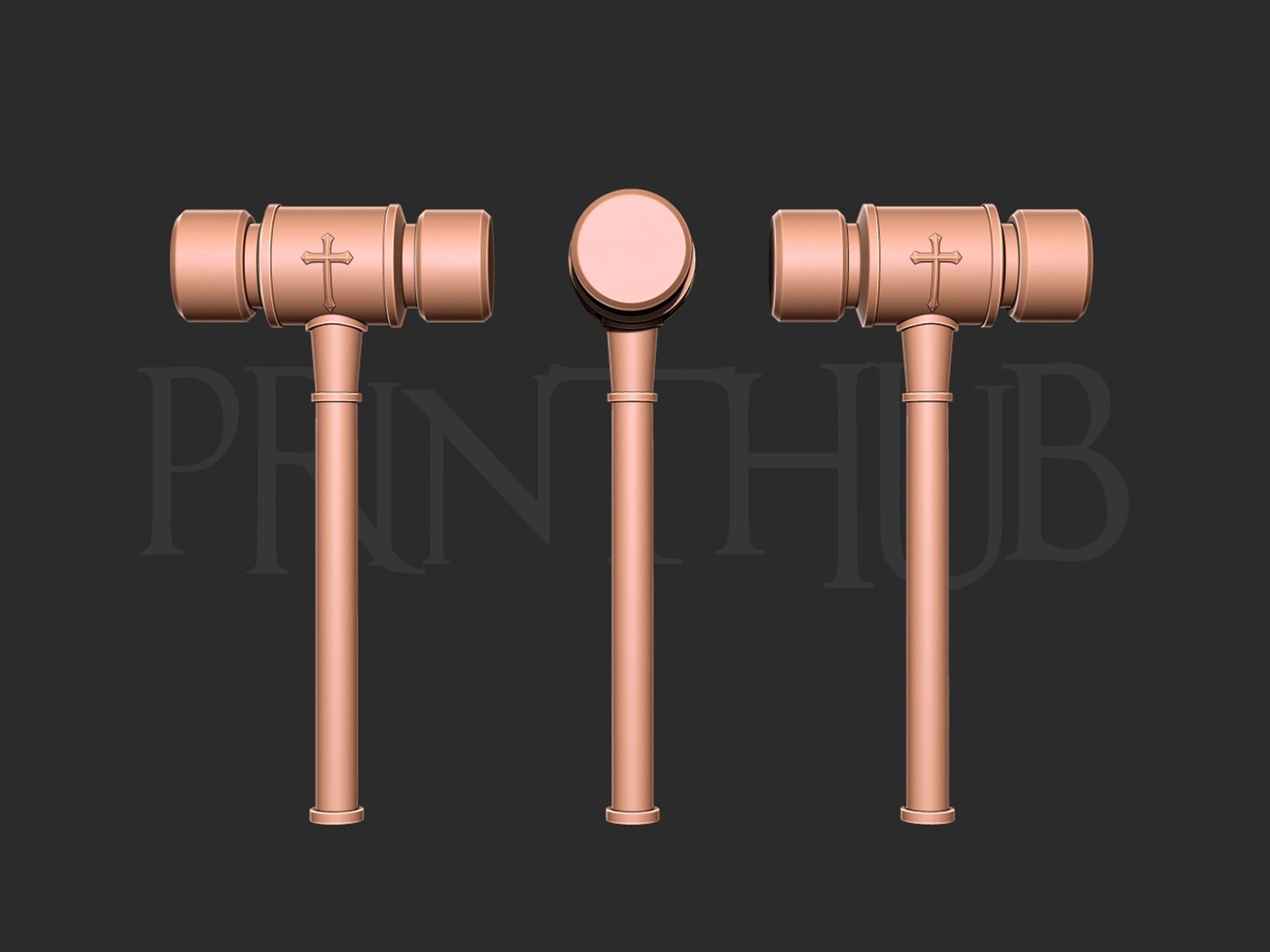 Gavel - Hiromi Higuruma Jujutsu Kaisen 3D print model_6