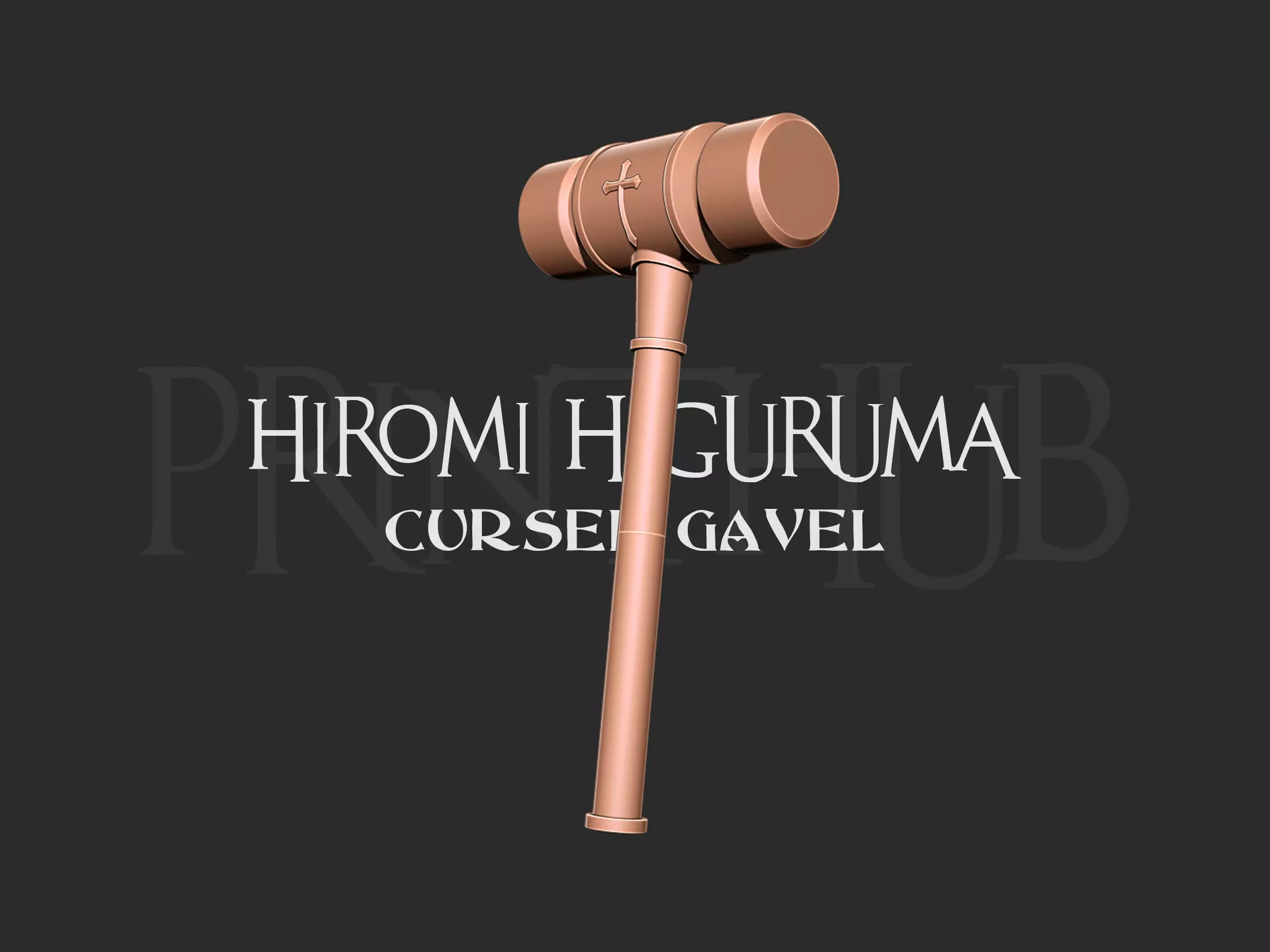 Gavel - Hiromi Higuruma Jujutsu Kaisen 3D print model_0
