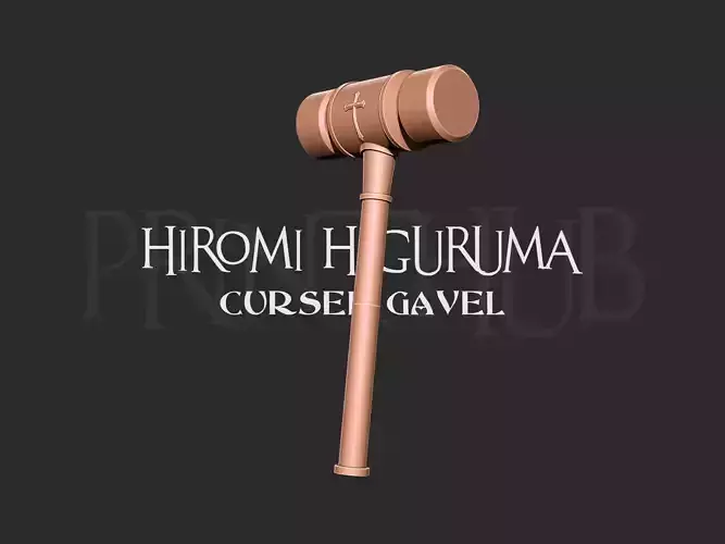 Gavel - Hiromi Higuruma Jujutsu Kaisen 3D print model