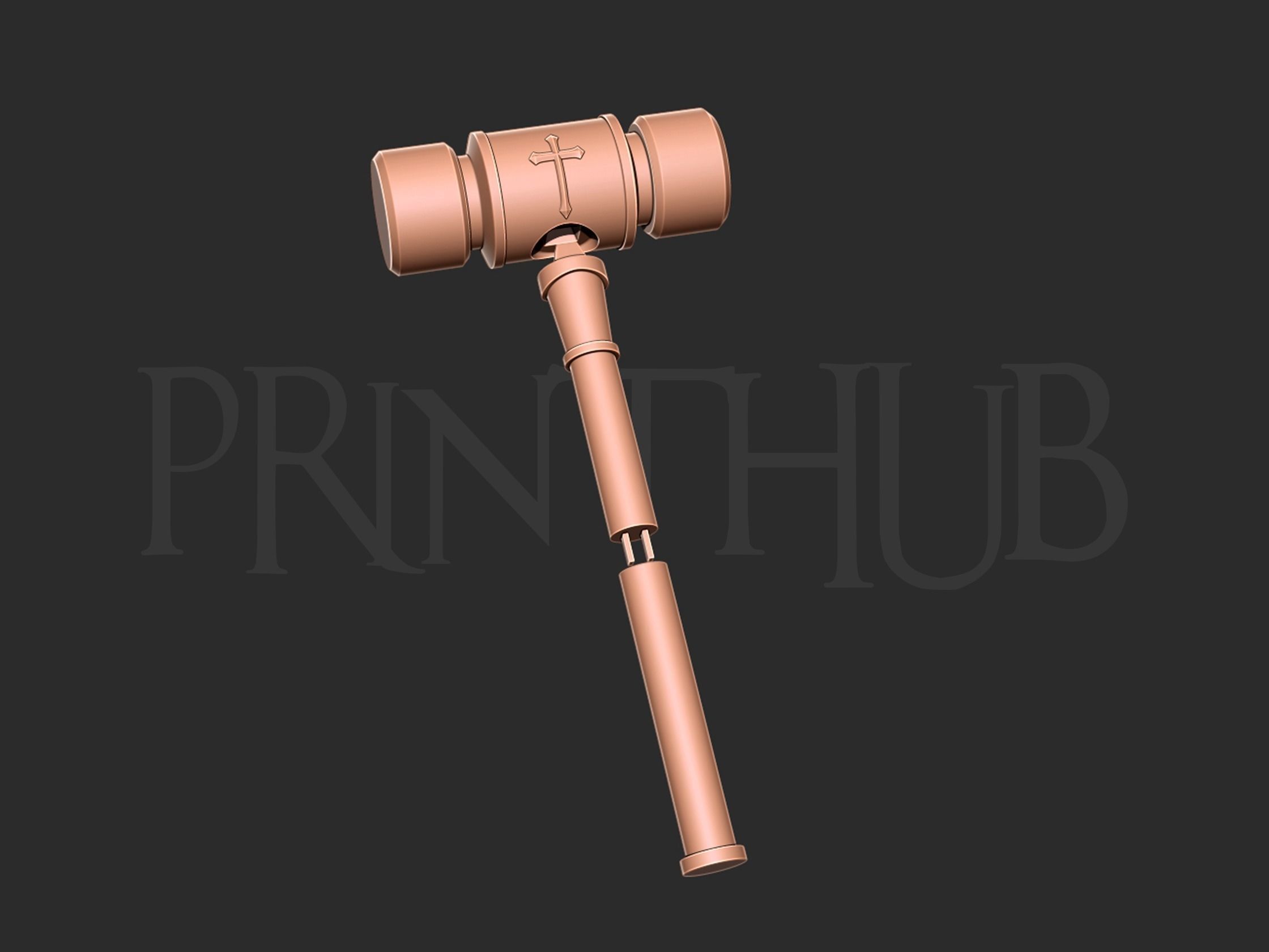 Gavel - Hiromi Higuruma Jujutsu Kaisen 3D print model_5