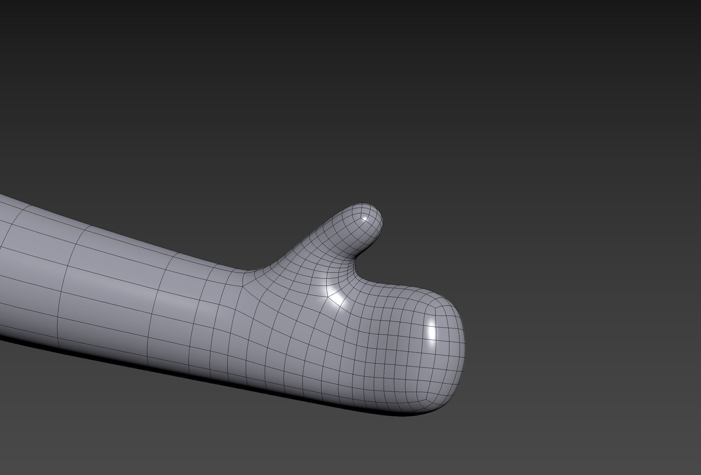 Arm 002 3D model_16