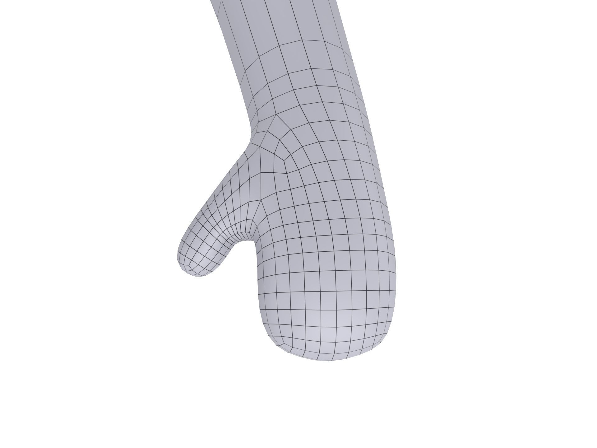Arm 002 3D model_8