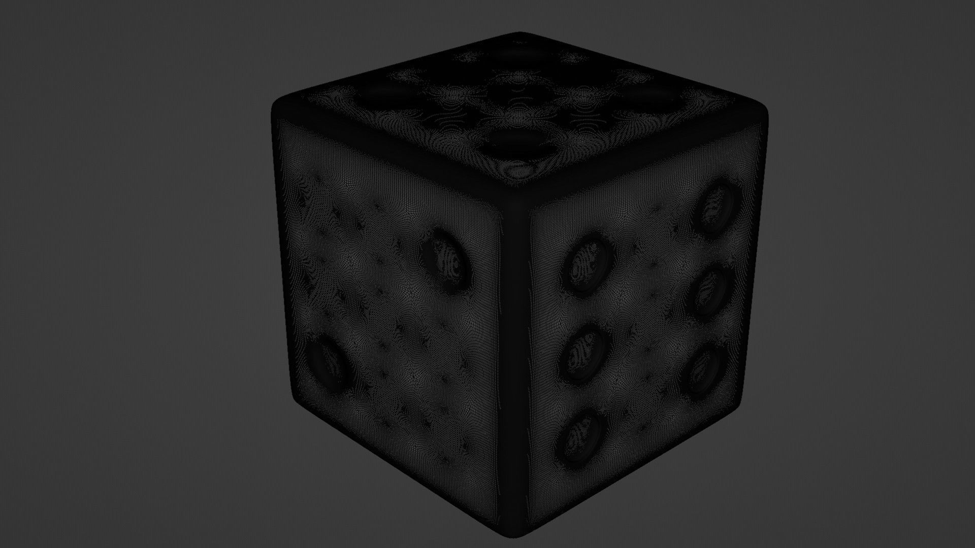 Dot Dice 3D model_3