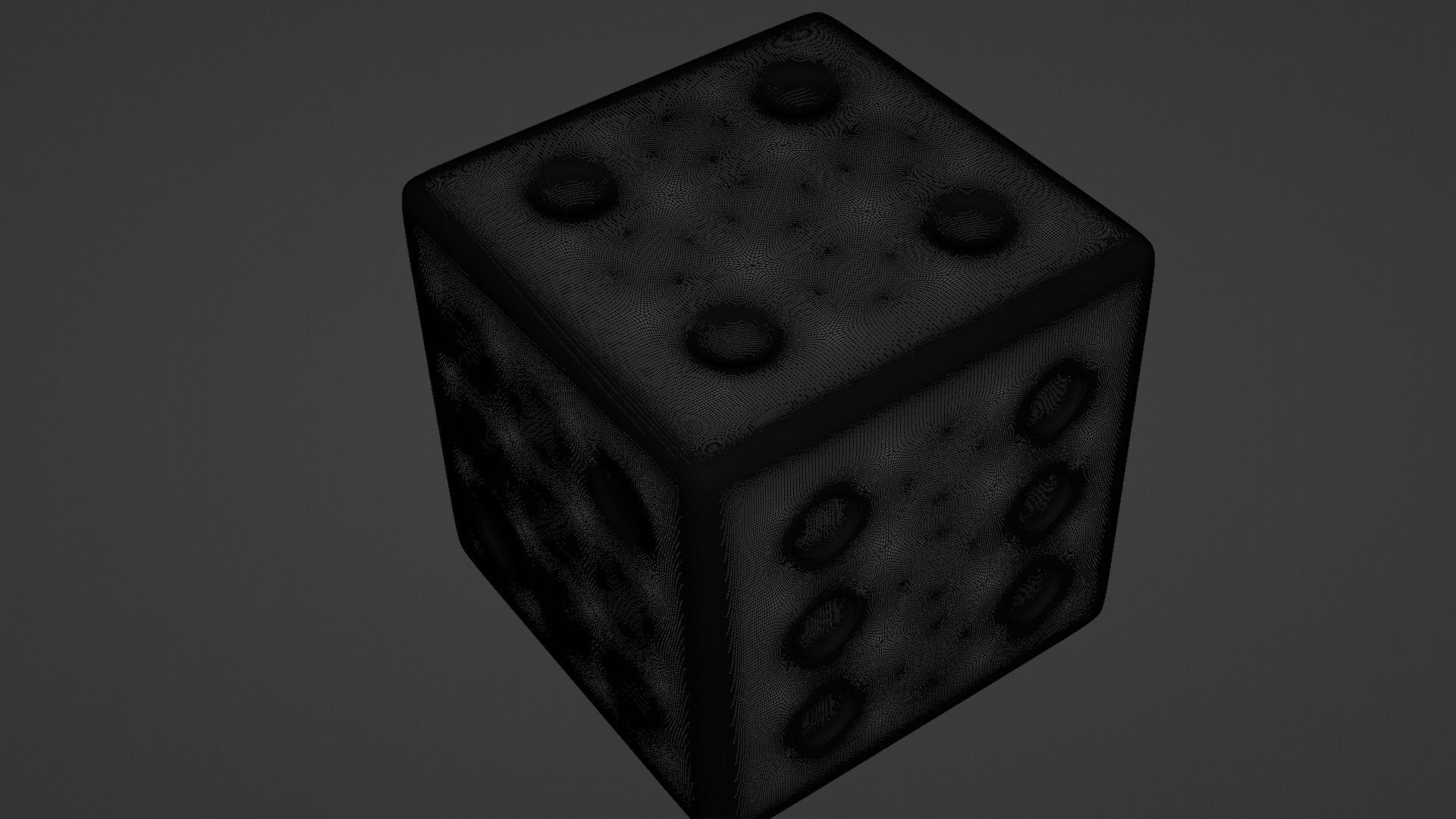 Dot Dice 3D model_4