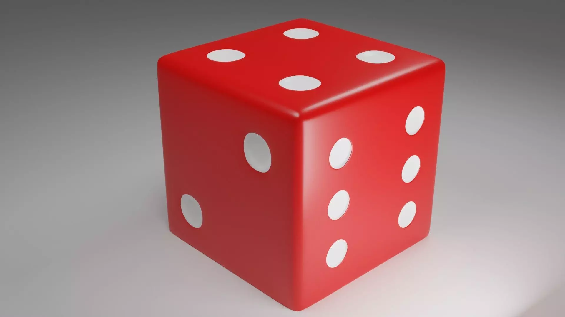 Dot Dice 3D model_0