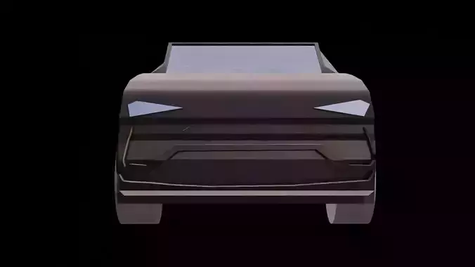 low poly car 