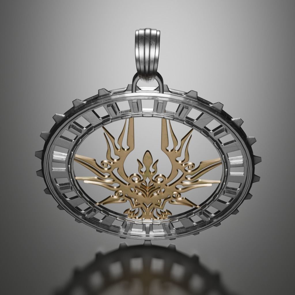 Talisman 3D printable model 3D print model_14