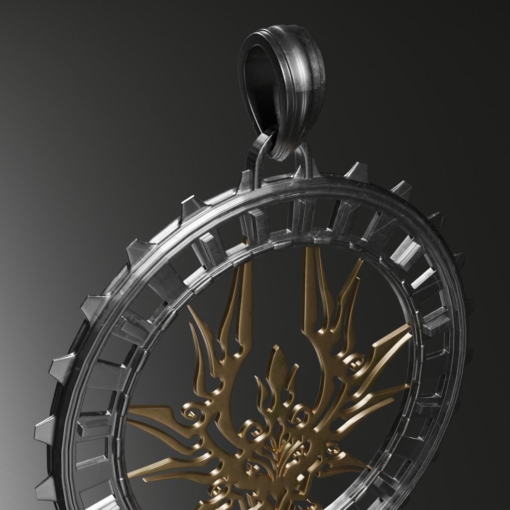 Talisman 3D printable model 3D print model_11