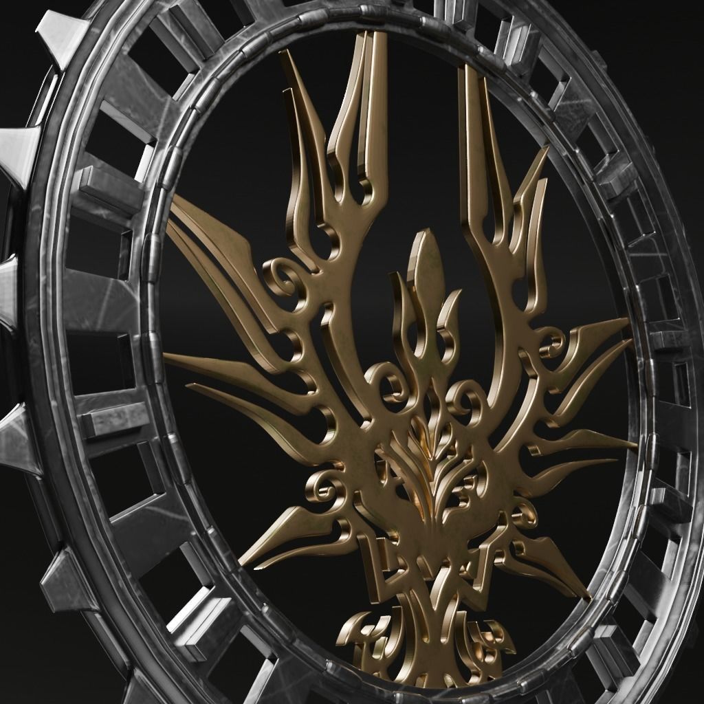 Talisman 3D printable model 3D print model_10