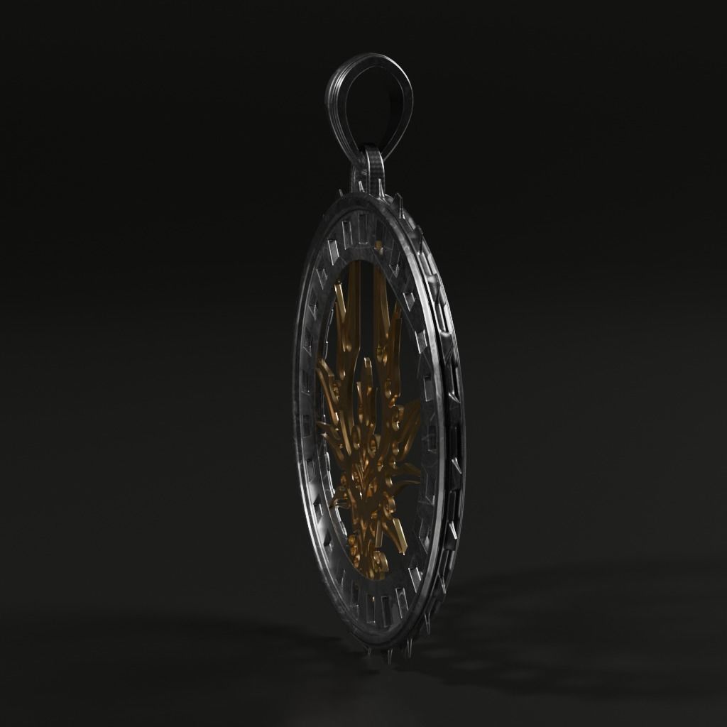 Talisman 3D printable model 3D print model_8