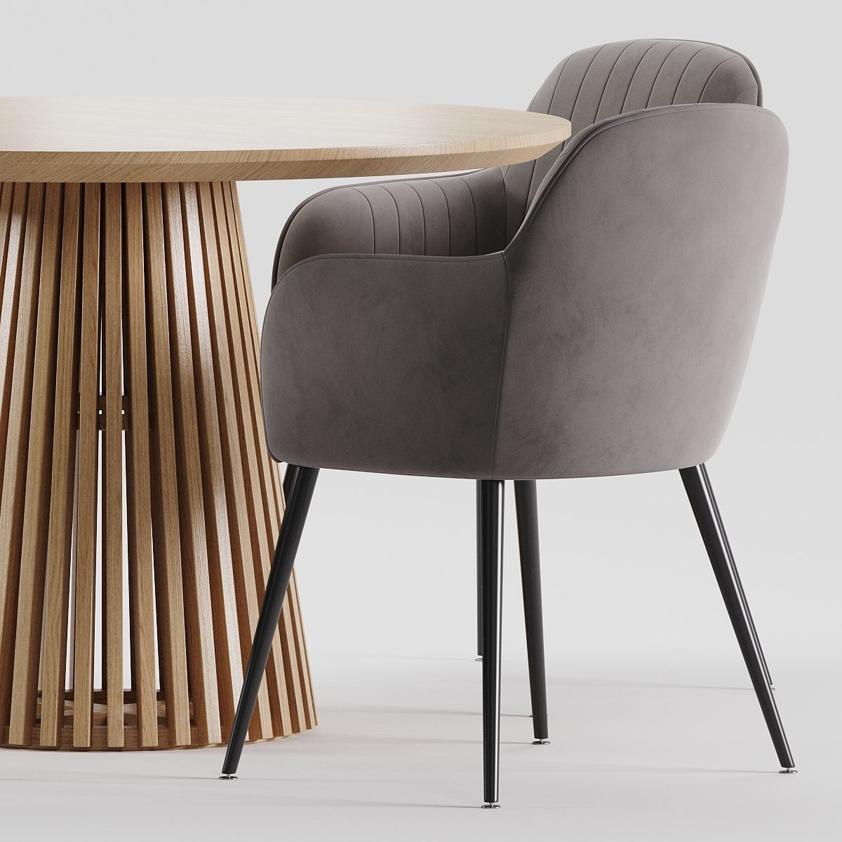 dining set 81 3D model_5