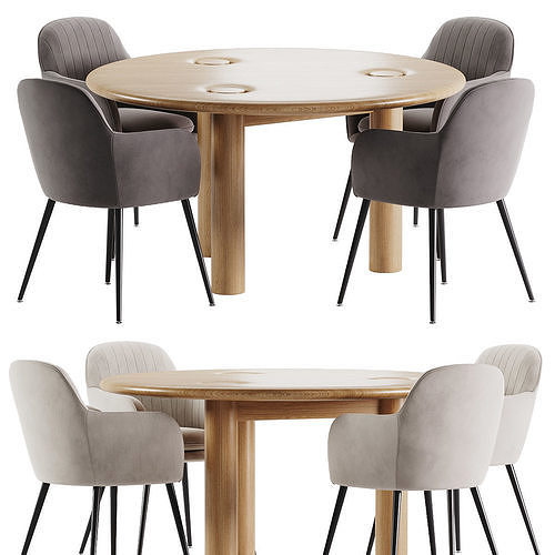 dining set 82 3D model