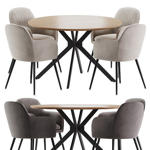 dining set 83 3D model