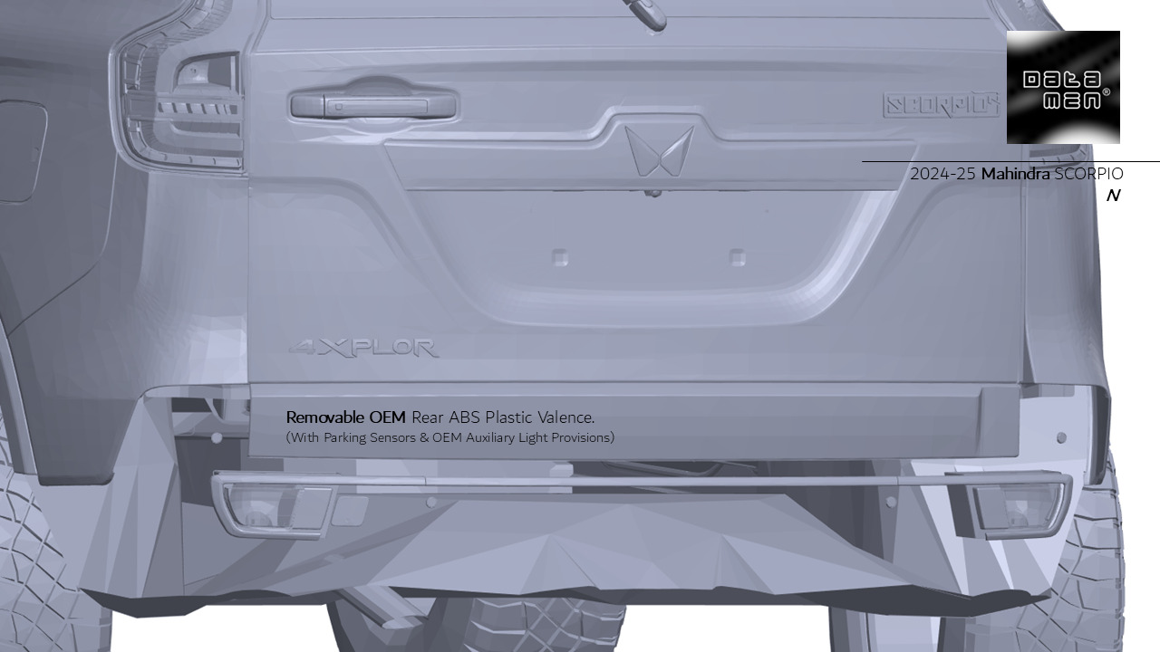 2024 2025 Mahindra Scorpio N Complete 3D Scan Surface Data 3D model_25