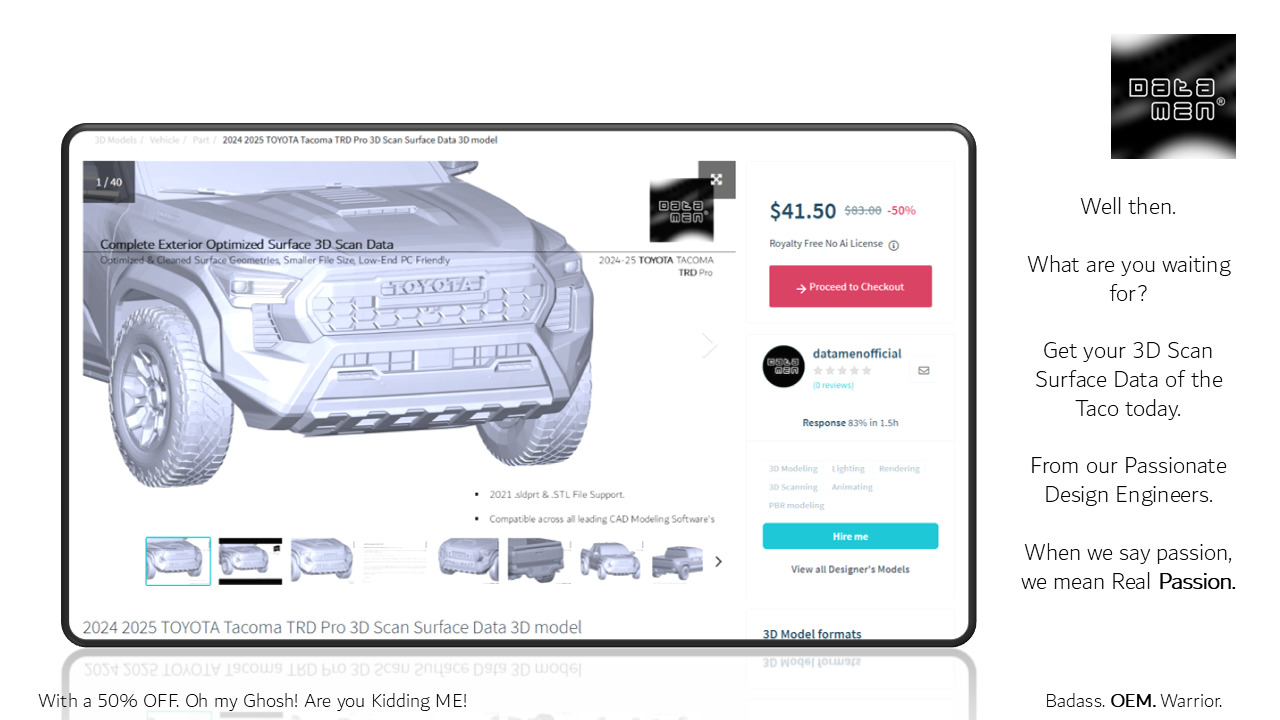 2024 2025 Mahindra Scorpio N Complete 3D Scan Surface Data 3D model_49