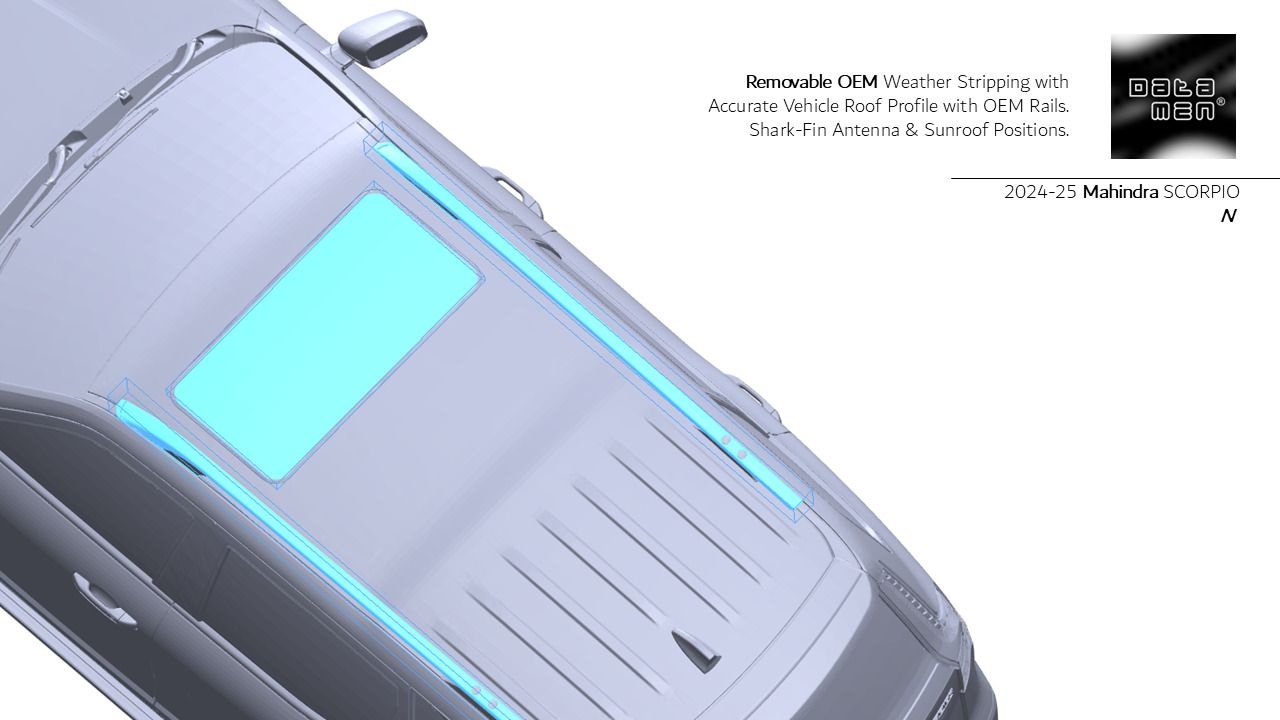 2024 2025 Mahindra Scorpio N Complete 3D Scan Surface Data 3D model_15