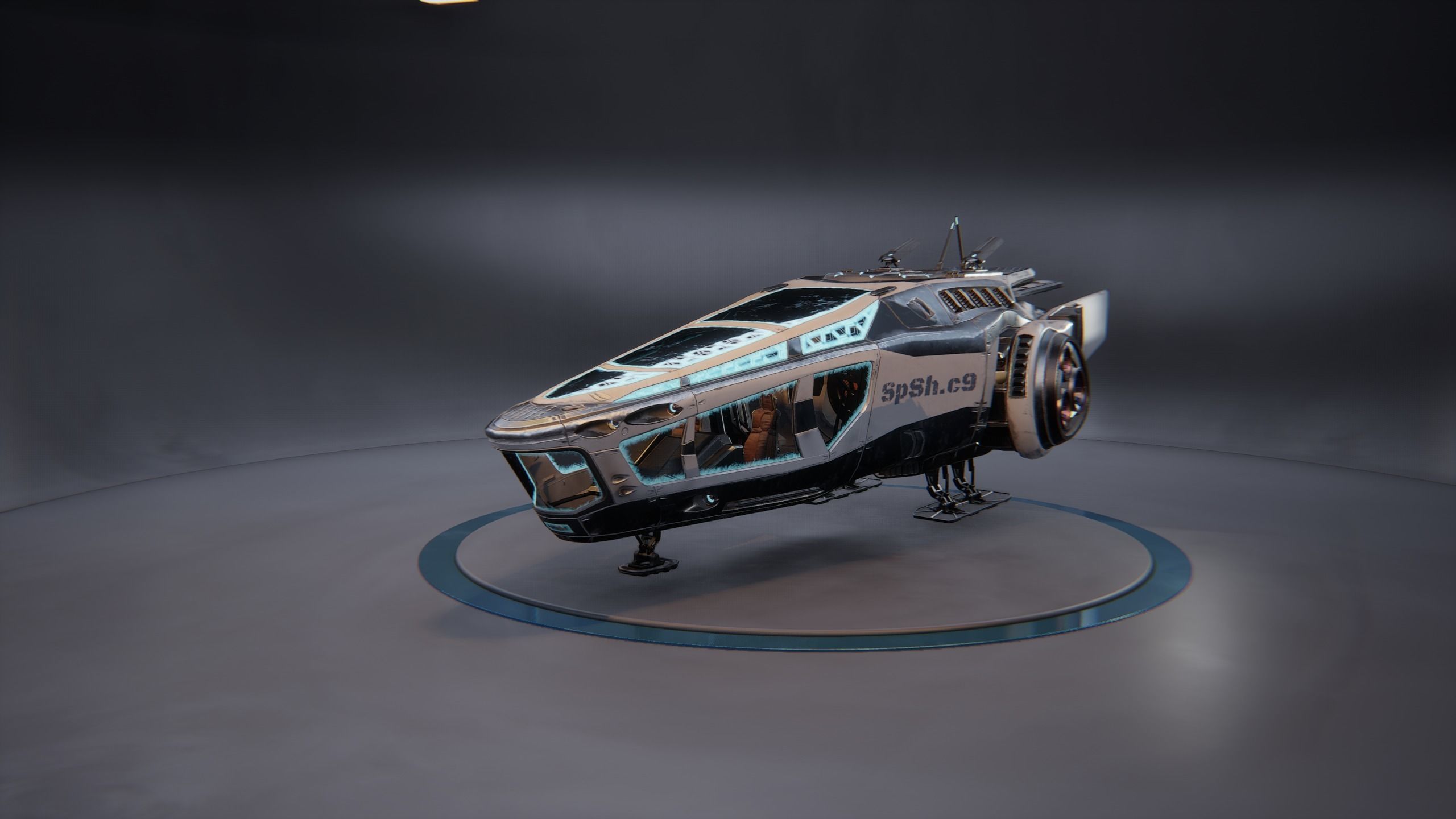 Spaceship SpShc9 3D model_3